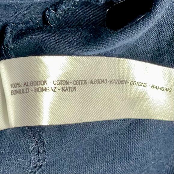 Denim & Flower Ricky Singh Navy Blue Santa Hohoho T size L The Perfect Gift - Picture 7 of 7